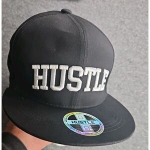 OG Hustle Snapback Baseball Cap Black And Silver. Brand New Never Worn